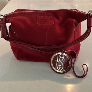 Red Suede Kate Spade Bag